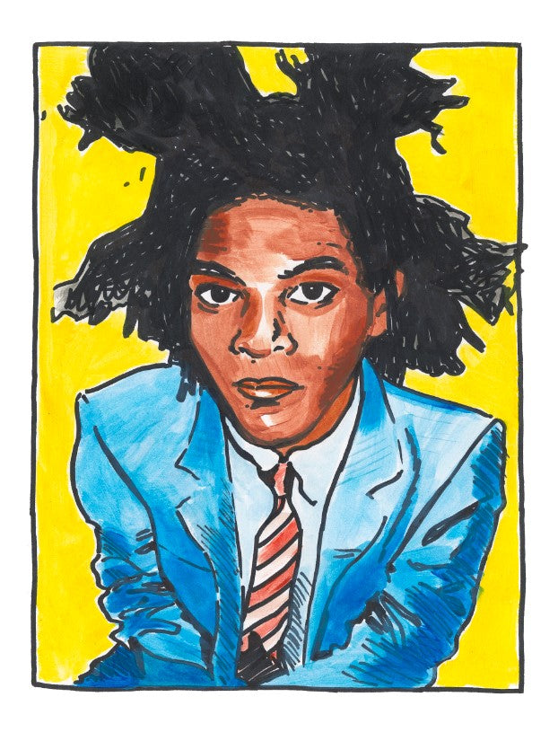 Jean Michel Basquiat Portrait